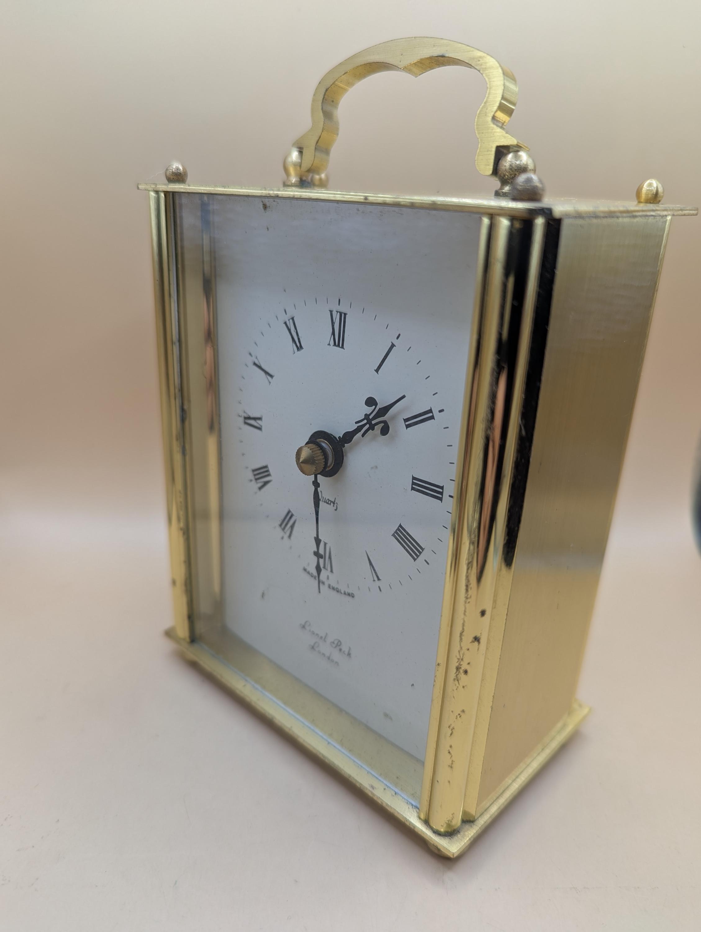 Vintage Brass Lionel Peck London Carriage Clock Quartz Movement - Etsy