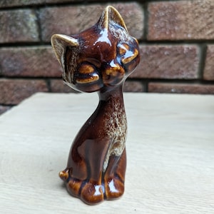 Chat poterie Foster&#39;s Foster émaillé nid d&#39;abeille