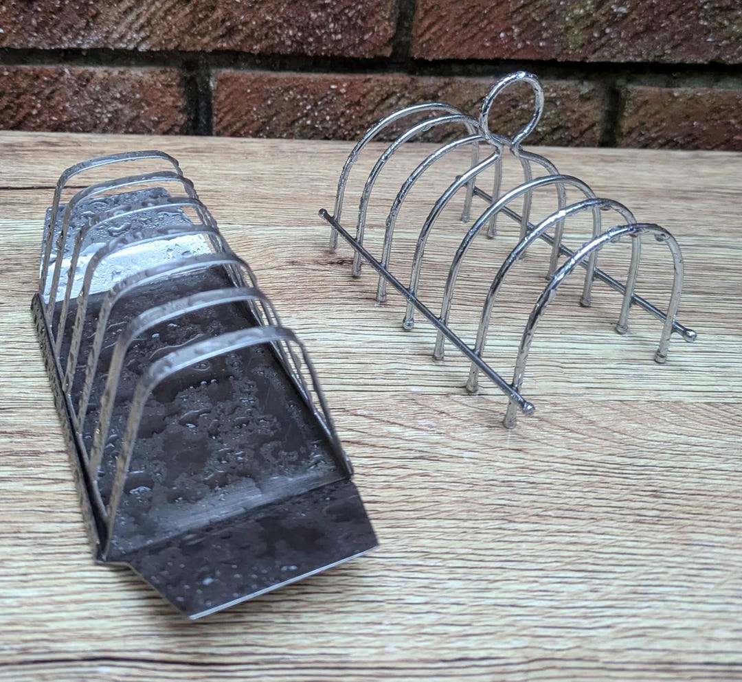 Two Stainless Steel Toast Racks of Different Designs - Etsy