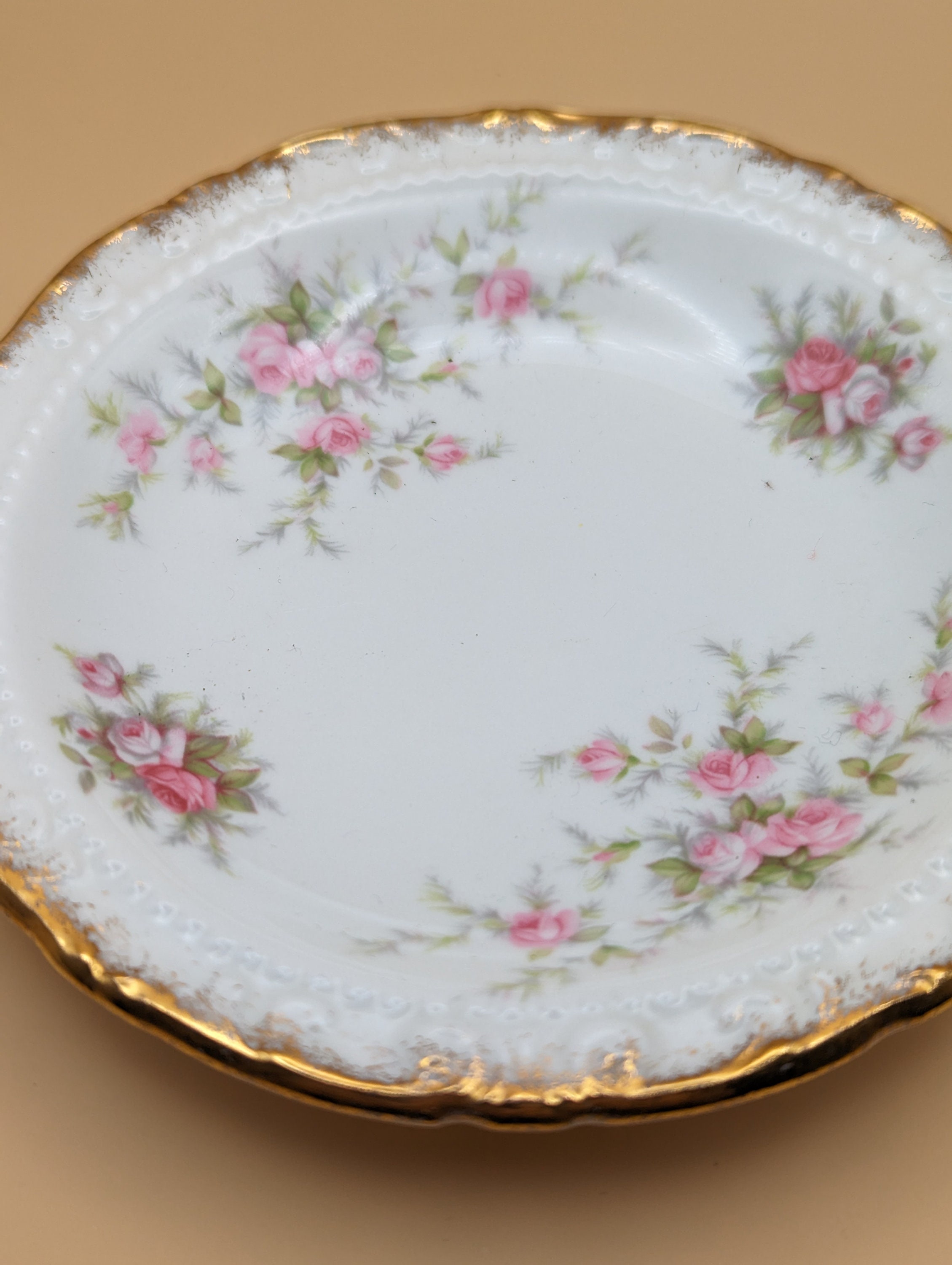 Paragon Victoriana Rose Empire Sweet Dish. Pink Roses Fine China Small ...