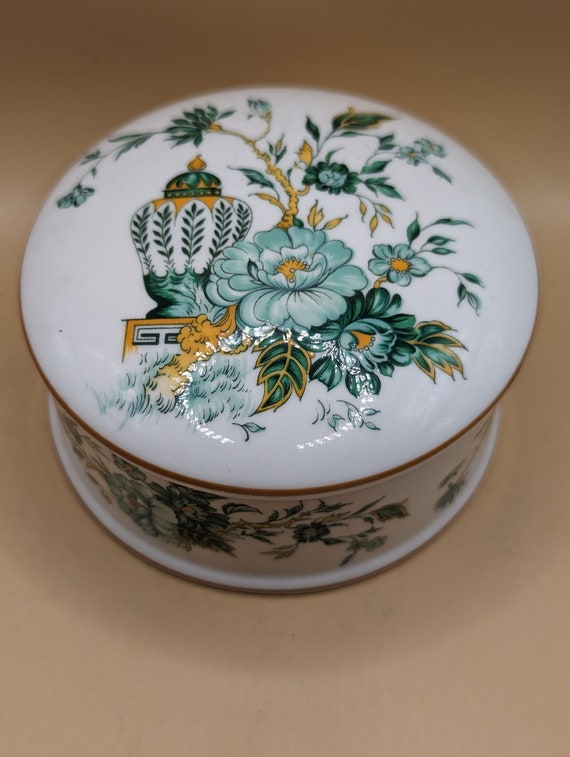 Vintage Crown Staffordshire 'kowloon' Pattern - Round Bone