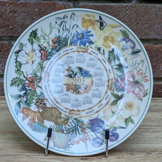 Wedgwood Queens Ware 2003 Calendar Plate – Daily Mail Commission