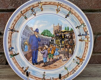 Ringtons 'the Decorative Jug Collection' Collectable Blue Plate