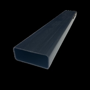 PVC Rectangular tube 1 1/2&quot; x 3 1/2&quot; x 24&quot;, same OD as a 2x4 piece of wood!