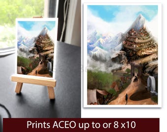 ACEO Art PRINT - small prints - Original art