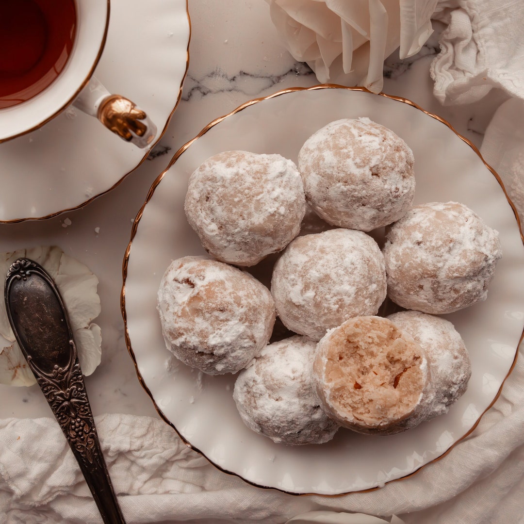 Christmas Shortbread Russian Tea Cakes video Tutorial Keto - Etsy