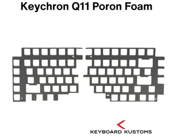 プレミアム Keychron Q11 ポロン フォーム キット キーボード改造用、高品質の音響フォーム、キーボード音響を強化するキーボード改造フォーム