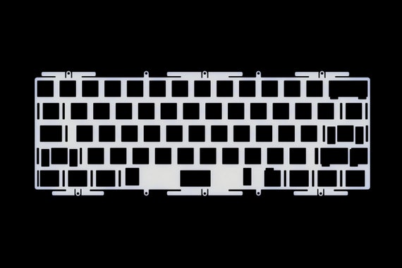 Precision Cut Kbdfans Tofu60 2.0 POM Plate for Keyboard Precision Cut Kbdfans Tofu60 2.0 POM Plate for Keyboard