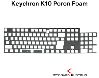 Premium Keychron K10 Poronschuimkit voor toetsenbordmodding, Hoogwaardig akoestisch schuim, moddingschuim voor verbetering van de toetsenbordakoestiek