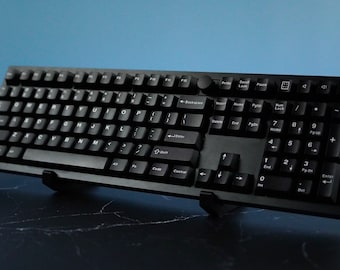 Sleek Triple Keyboard Display Stand For Displaying Keyboards, Mechanic Keyboard Holder, Custom Keyboard Storage