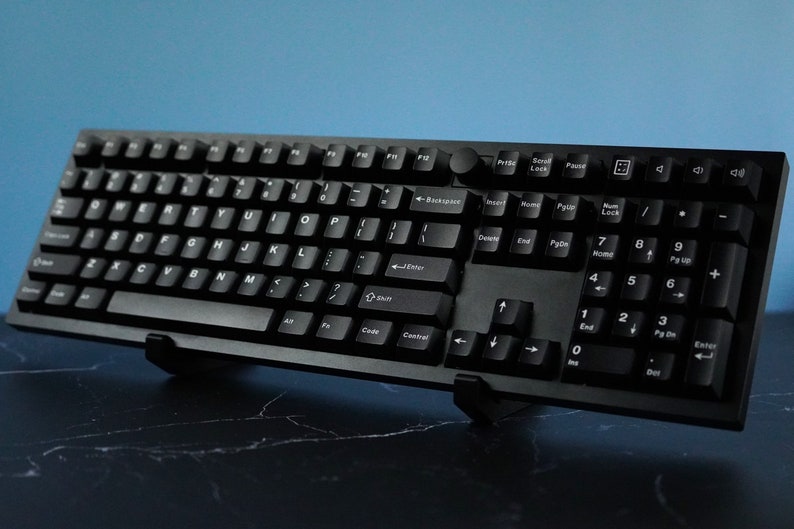 Sleek Single Keyboard Display Stand For Displaying Keyboards, Mechanic Keyboard Holder, Custom Keyboard Storage image 2