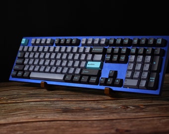 Sleek Dual Keyboard Display Stand For Displaying Keyboards, Mechanic Keyboard Holder, Custom Keyboard Storage