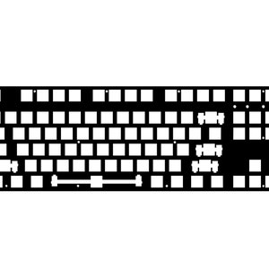 Precision Cut Royal Kludge RK87 POM Plate For Keyboard Modding, Mechanical Keyboard Switch Plate, Replacement Switch Plate For Deeper Sound