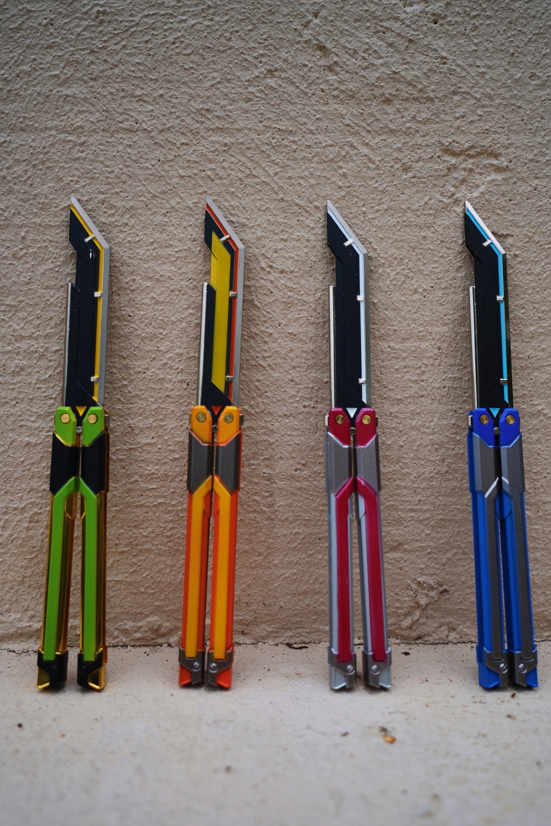 Full Metal RGX Butterfly Knife. RGX 11Z PRO Firefly. Video Etsy Sweden