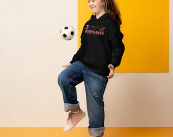 Sudadera con capucha juvenil de tejido grueso Opportunity