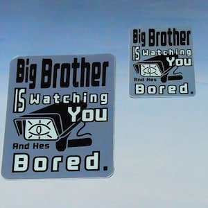 Big Brother is Watching - 2in or 3in Vinyl Sticker