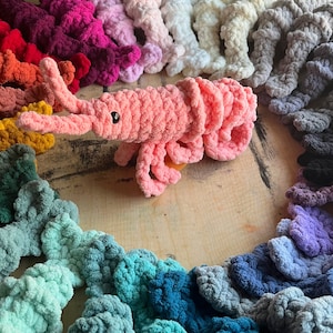 Crochet Shrimp (Large)