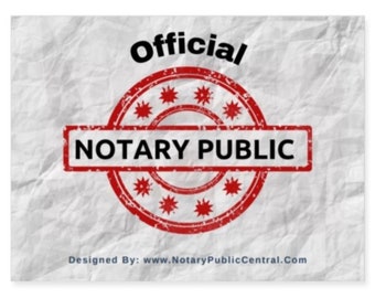 Notary Poster