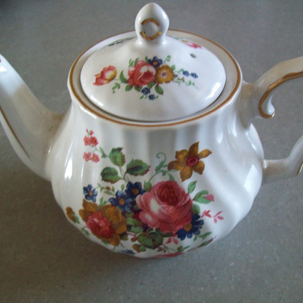 Floral Teapot Etsy