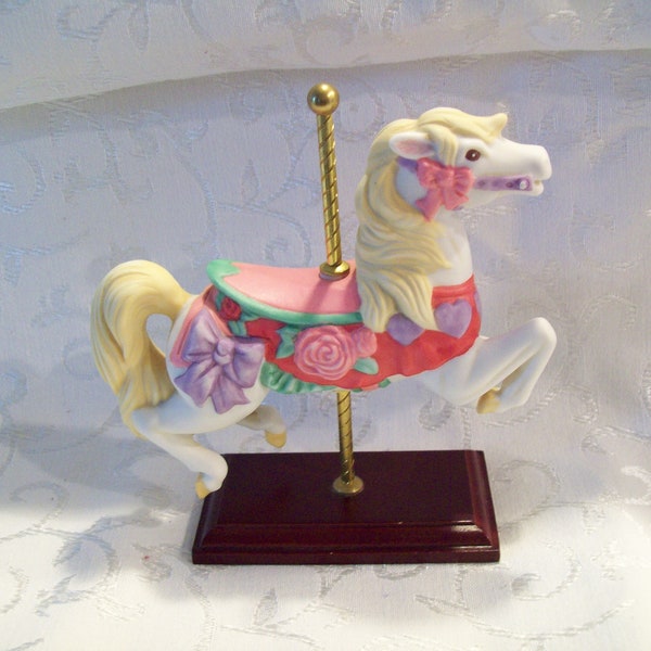 Avon Ceramic Carousel Horse