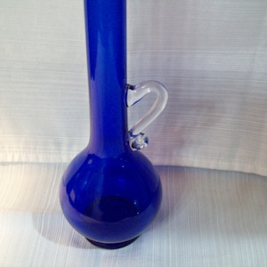 Cobalt Blue Bud Vase