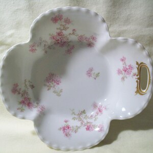Haviland Limoges Antique Relish Dish