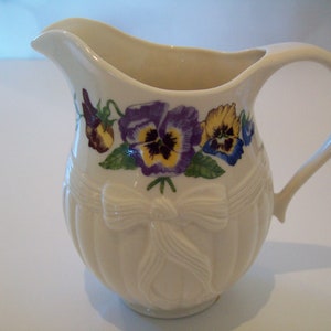 Belleek Enchanted Garden Cream Pitcher