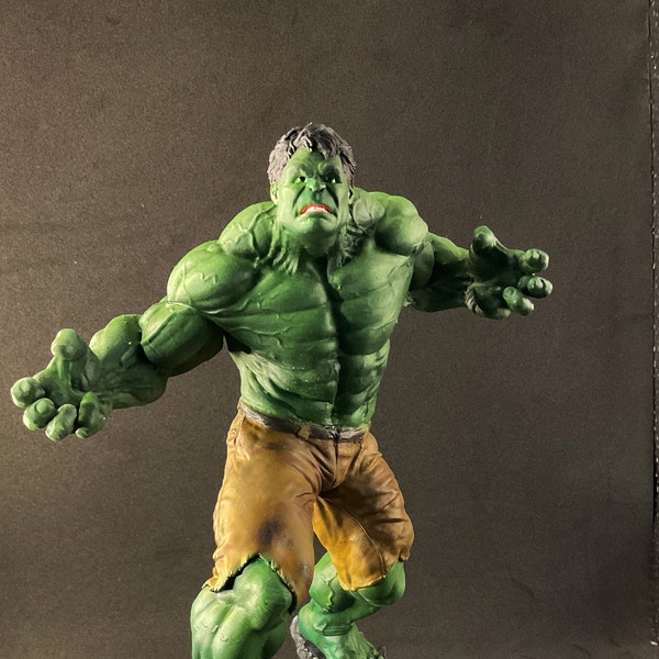 Hulk-Figur (21cm) - Echtes Unikat made in Berlin! Handbemaltes Einzelstück selten