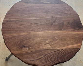 Handmade Walnut Table Top – Custom Solid Wood Desk or Dining Surface