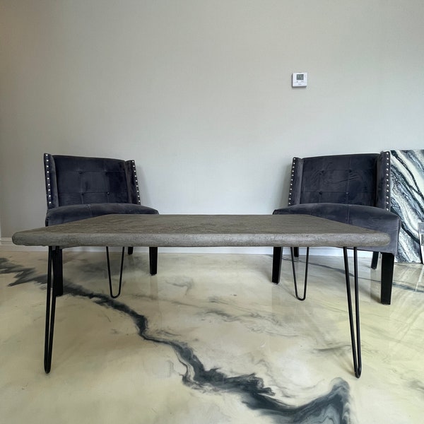 Concrete Coffee Table Etsy