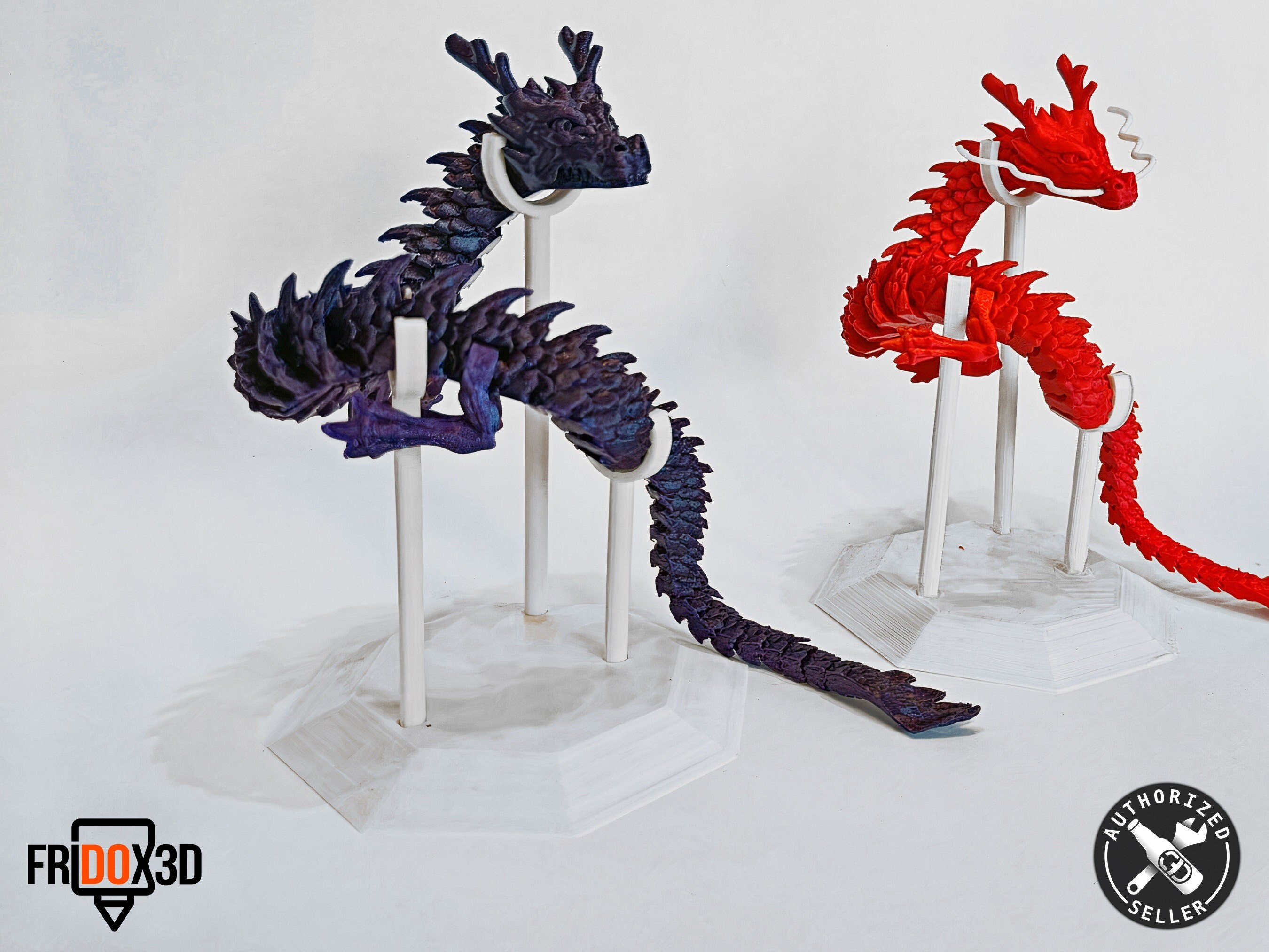 Articulated Dragon, Desk Toys, Office, Office Tabletop Toy, Flexible 3D