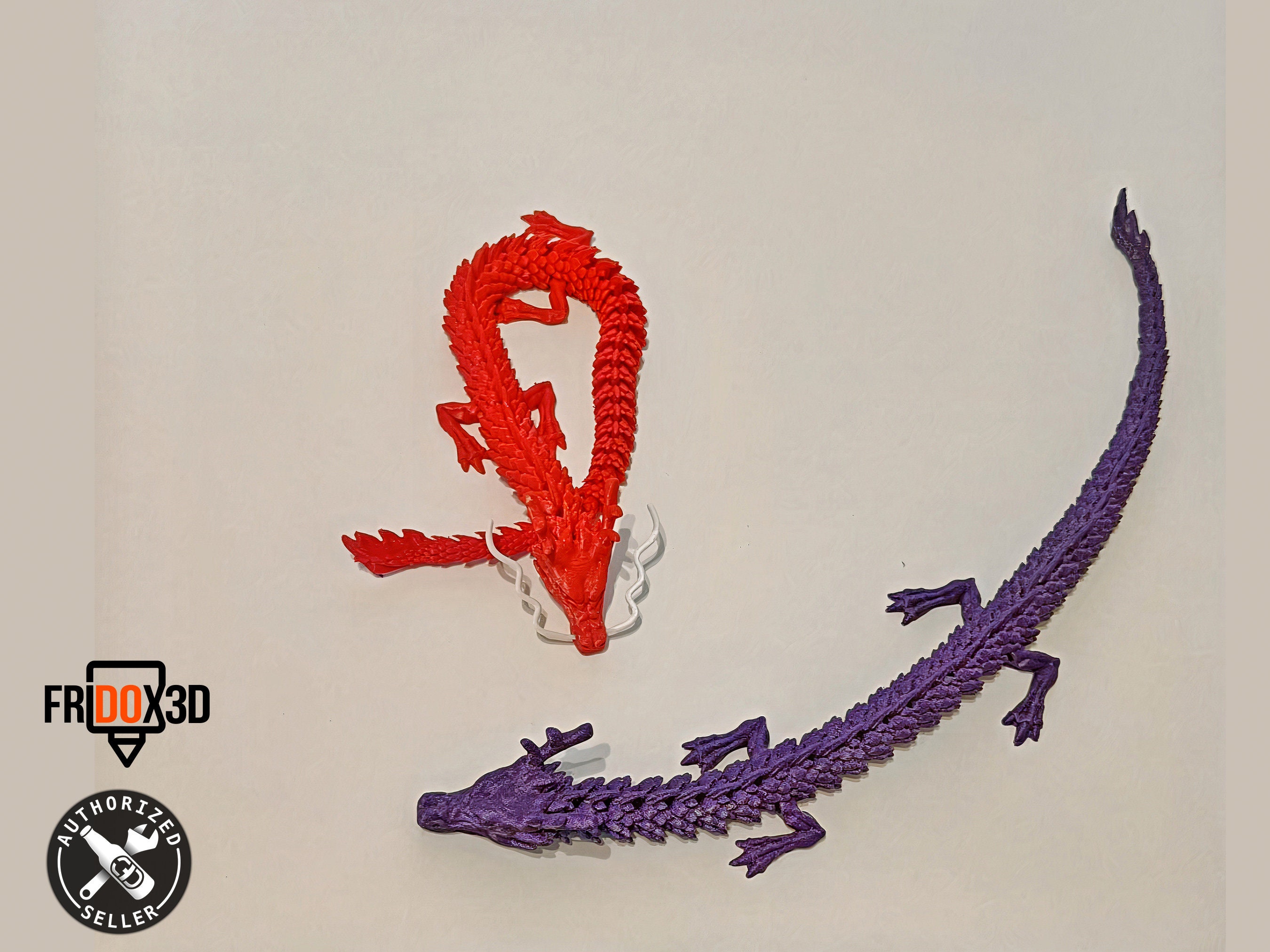 Articulated Dragon, Desk Toys, Office, Office Tabletop Toy, Flexible 3D