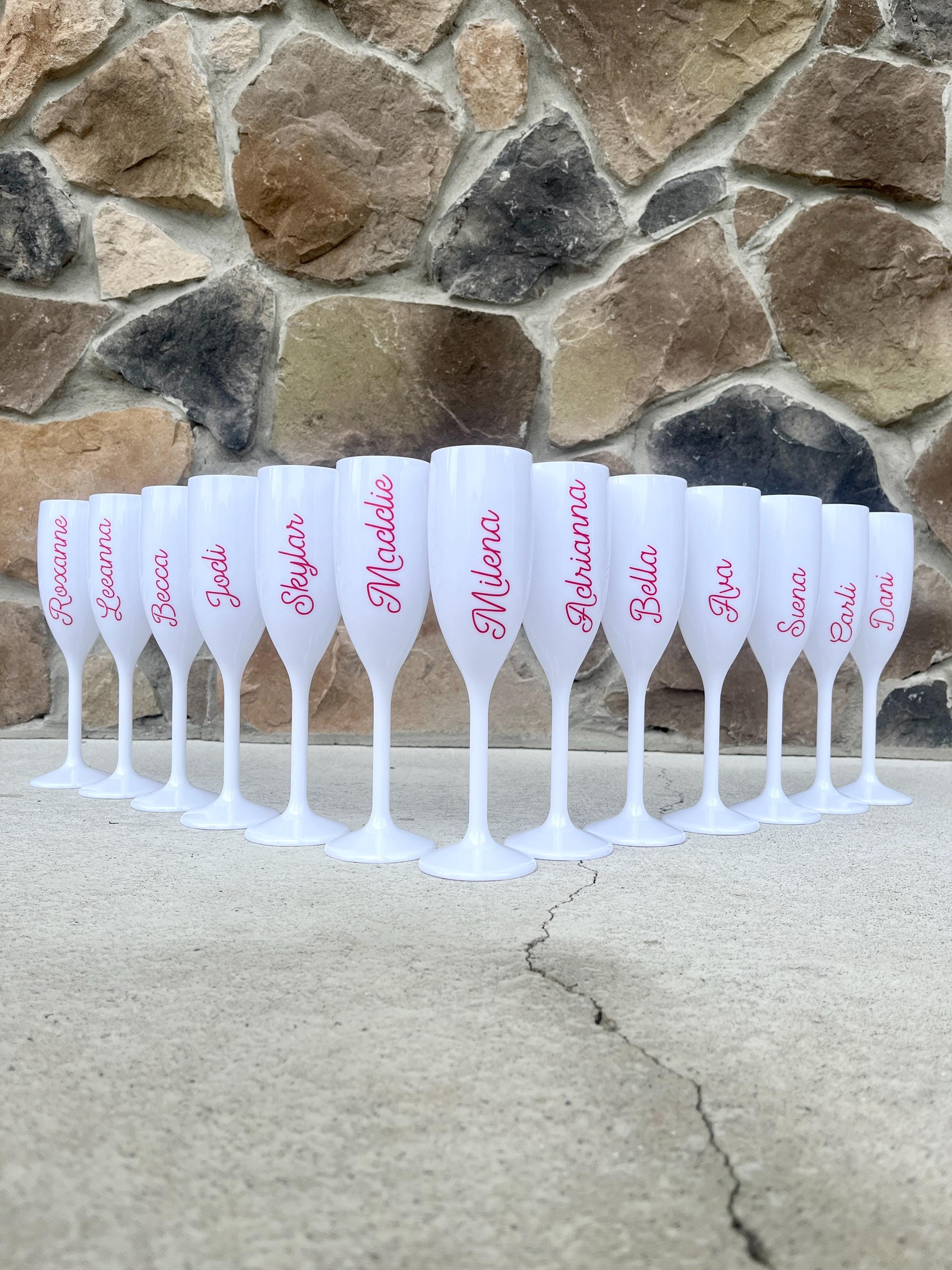 LOVE ISLAND Custom Love Island Inspired Champagne Flutes