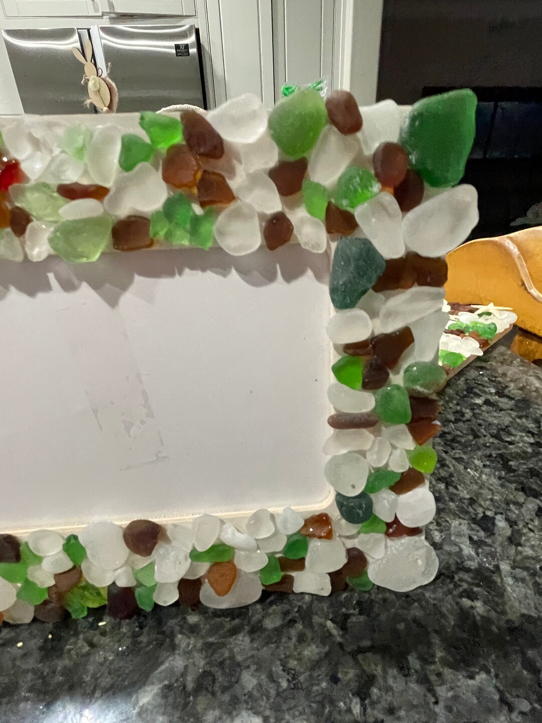 Just Sea Glass Picture Frame Etsy