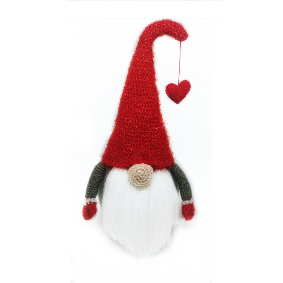 Crochet Gnome Amigurumi PDF Pattern Crochet Pattern Gnome Etsy