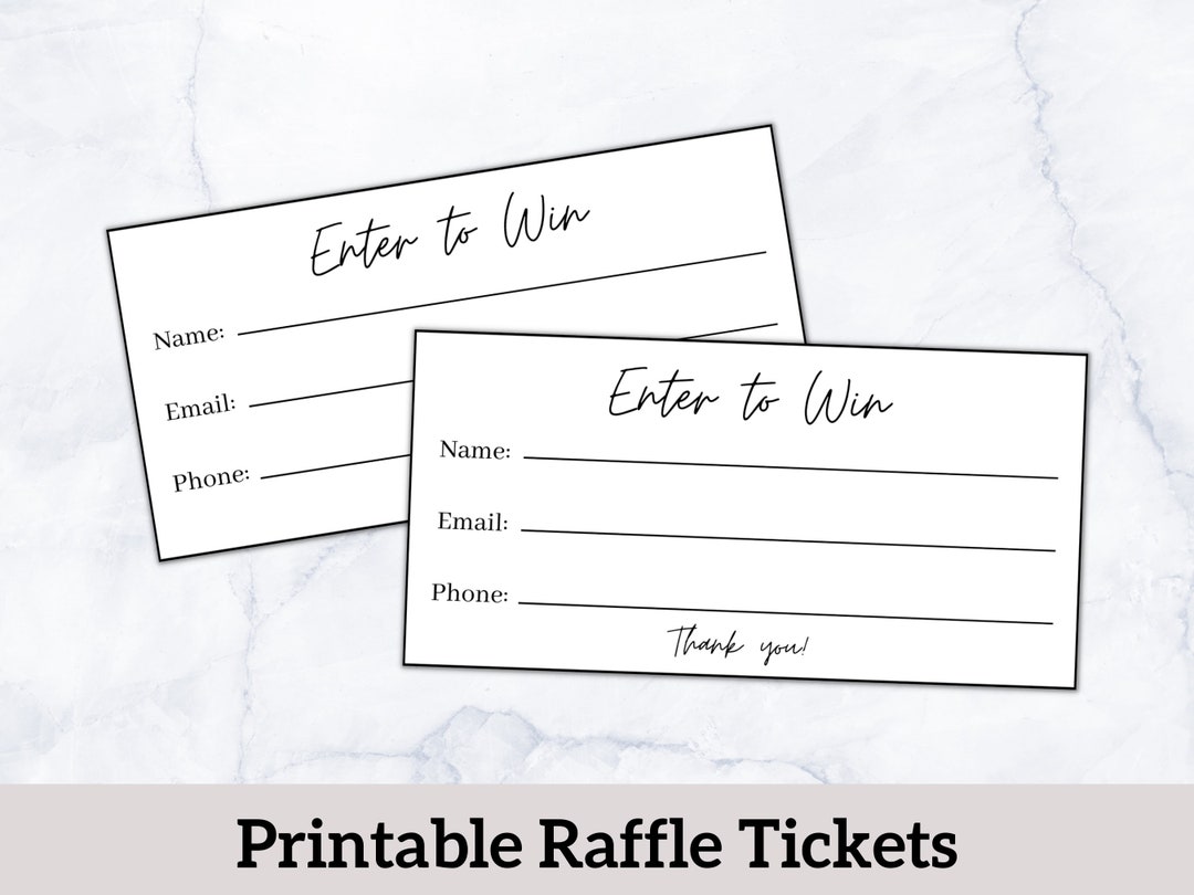 Printable Raffle Tickets Raffle Tickets Raffle Card Raffle Printable Raffle Tickets Raffle Tickets Raffle Card Raffle