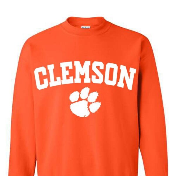 clemson nike crewneck sweatshirt