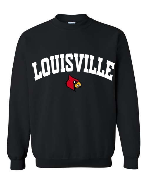 NCAA Louisville Cardinals White Red 3D Hoodie - T-shirts Low Price