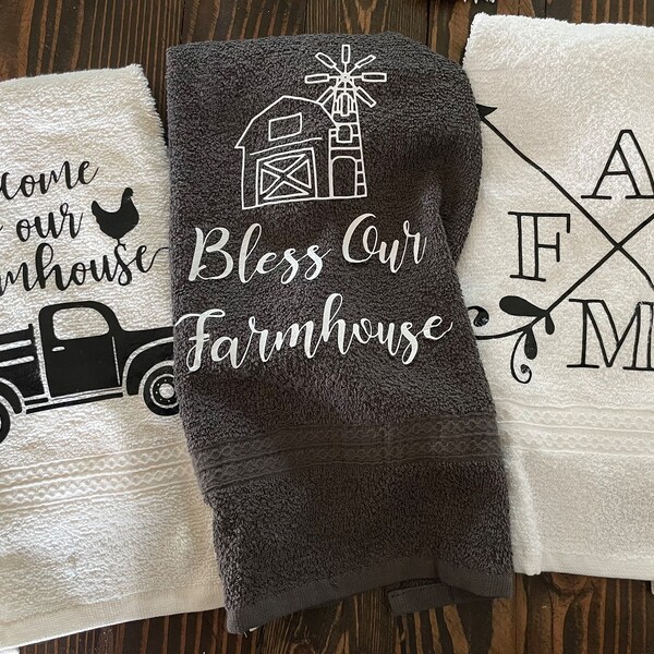 Bathroom Hand Towel Etsy