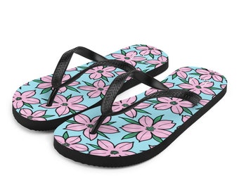 Cherry Blossom Flip-Flops