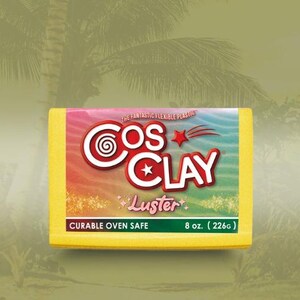 Cosclay Luster - Pineapple Yellow (8oz)