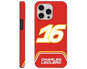 Charles Leclerc #16 - Coque de portable F1 2024