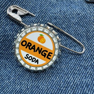 Grape Soda and Orange Soda Pins, Ellie Badge, Carl and Ellie Pins - Etsy