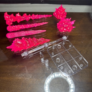 Godzilla Evolved Accessory Set  – Fits HIYA & S.H. MonsterArts Figures - No Action Figures Included
