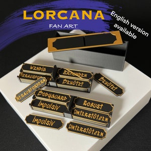 Fähigkeiten & Effekte Tokens für Lorcana