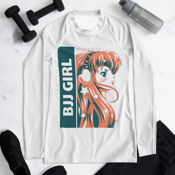 Anime Rash Guard Etsy