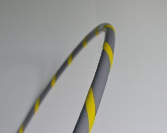 Hula hoop for kids 3-6 years old, 60cm, gray with yellow
