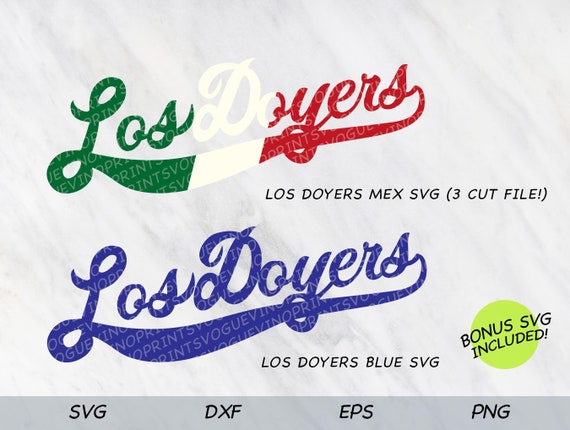Los Doyers SVG LOS LA Png Los Angeles Cut File Instant -  Israel