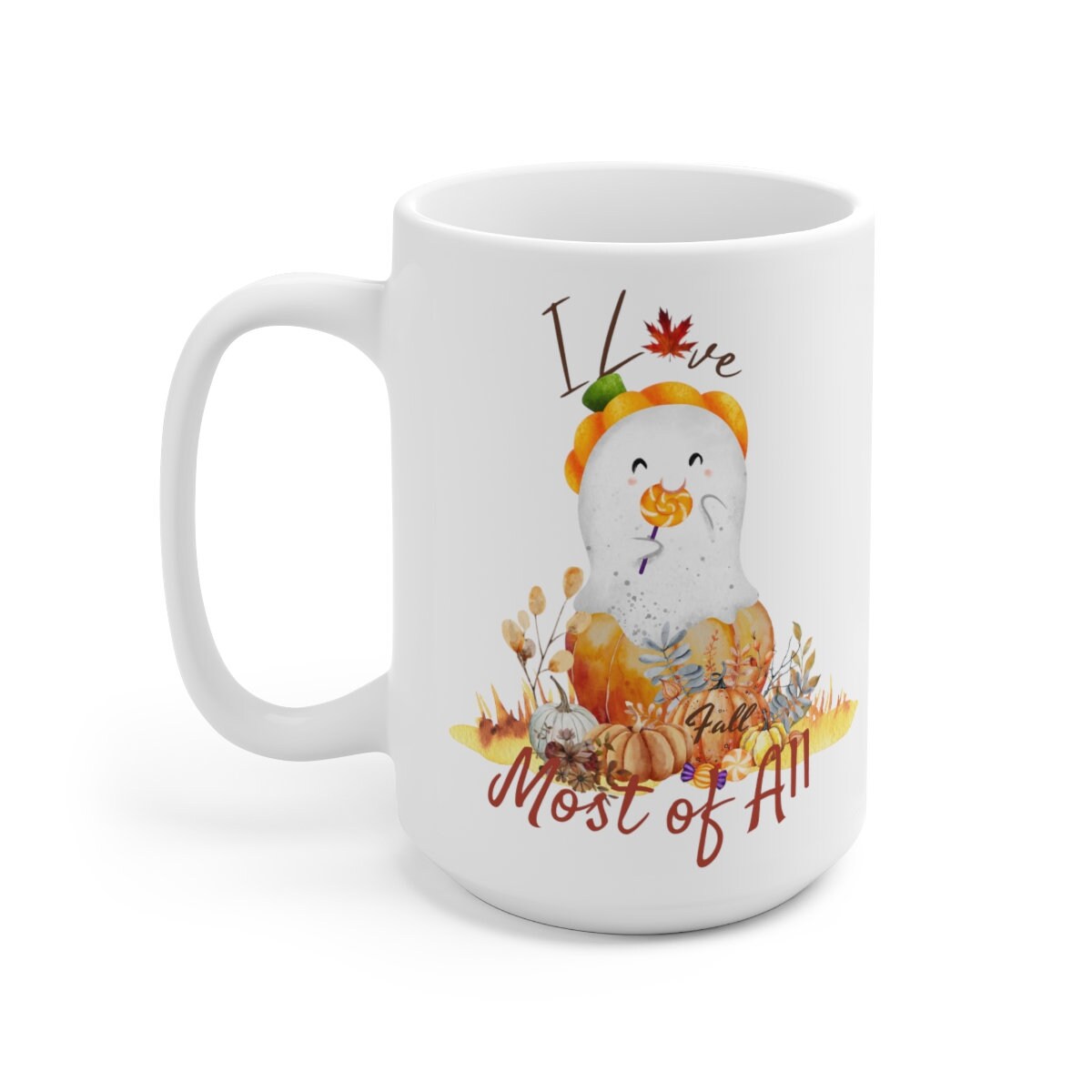 I Love Fall Most of All Digital Image Download Adorable - Etsy