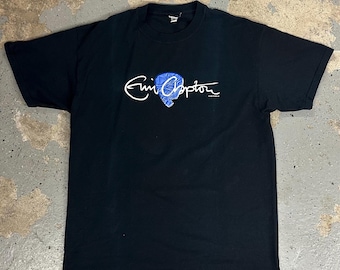 エリック・クラプトン 2001 ワールドツアー Tシャツ - Etsy 日本